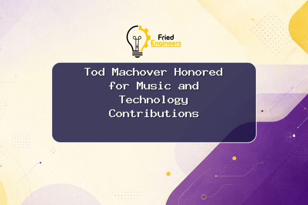 Tod Machover receiving the George Peabody Medal for his music and technology contributions.