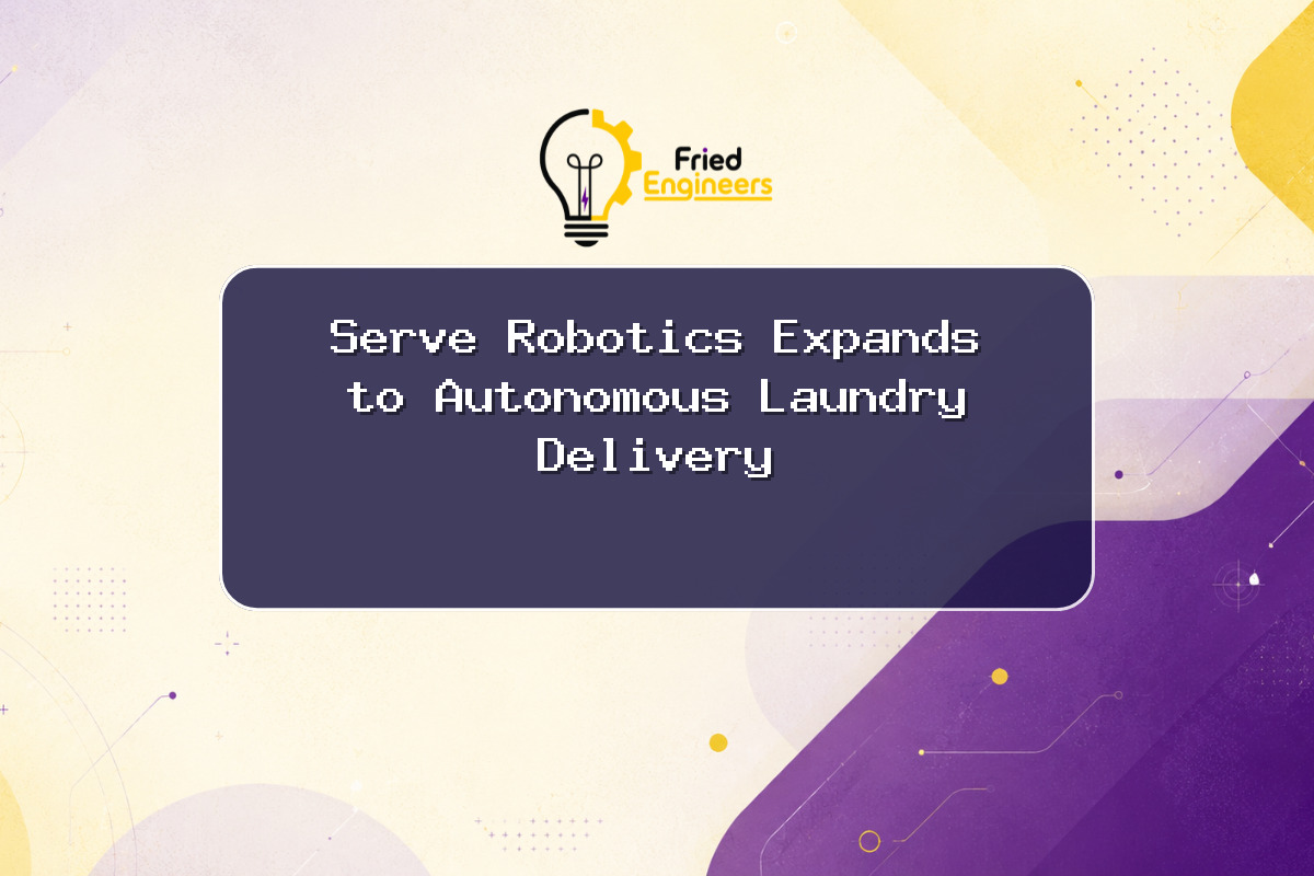 Serve Robotics Expands to Autonomous Laundry Delivery