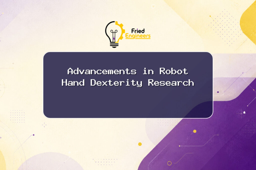 A robotic hand grasping an object, showcasing robot hand dexterity.