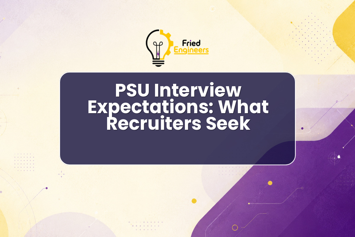 PSU Interview Expectations: What Recruiters Seek