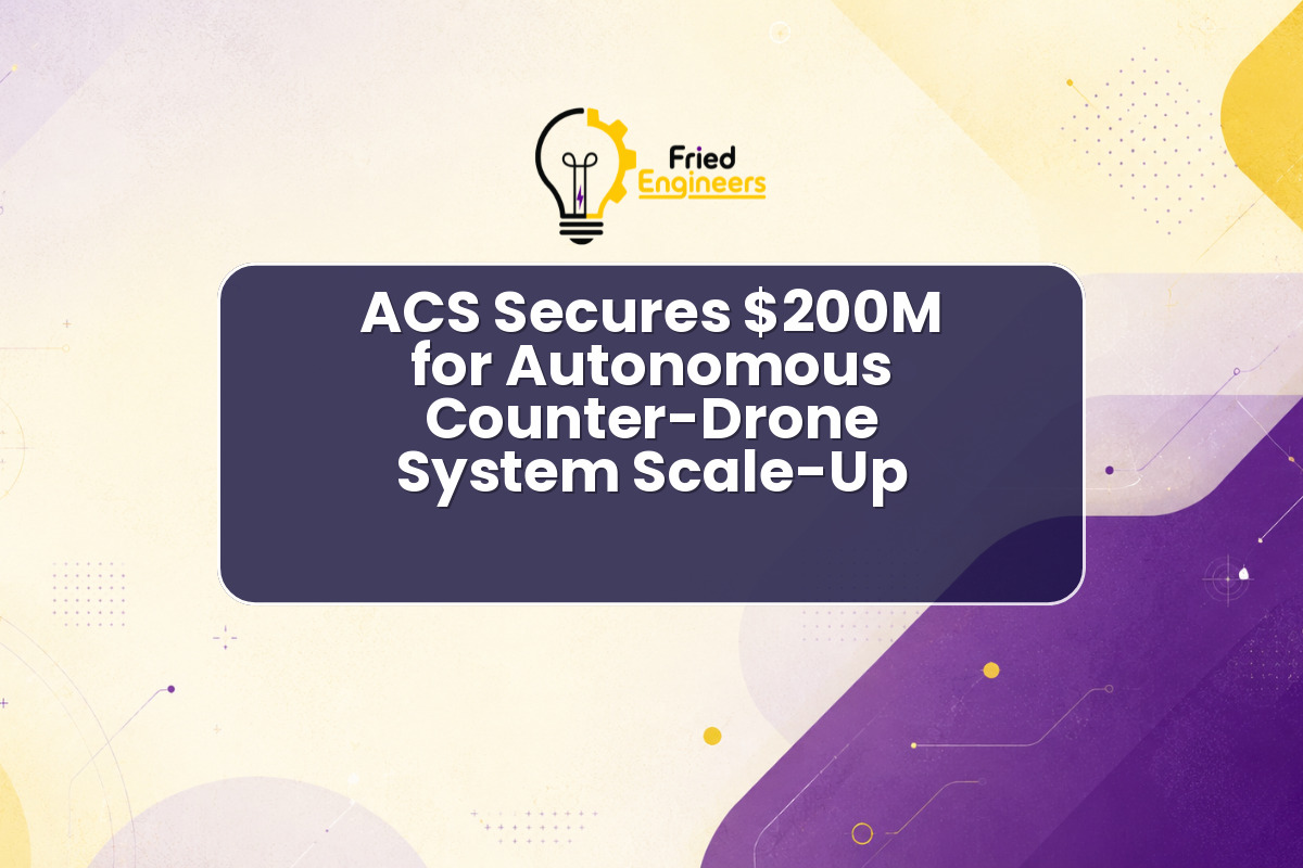 ACS Secures $200M for Autonomous Counter-Drone System Scale-Up