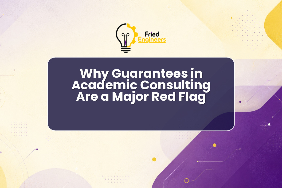 Why Guarantees in Academic Consulting Are a Major Red Flag