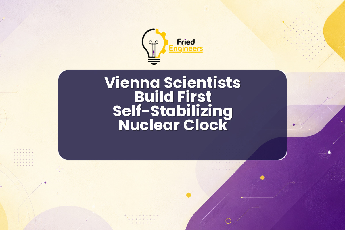 Vienna Scientists Build First Self-Stabilizing Nuclear Clock